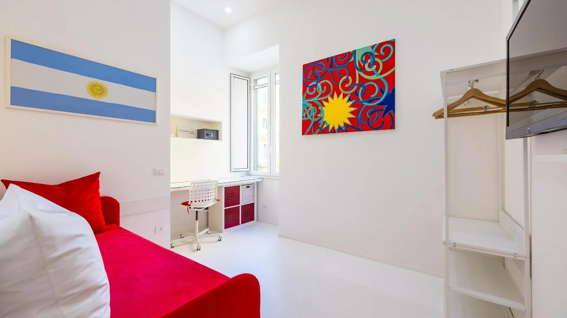 شقة Morghen Red Passion And Pop Art نابولي إيطاليا